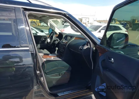 2019 Nissan Armada Sv from USA, damaged, VIN JN8AY2ND9K9092281